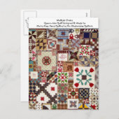 Cartes Pour Fêtes Annuelles Édredon de choix multiple (Devant / Derrière)