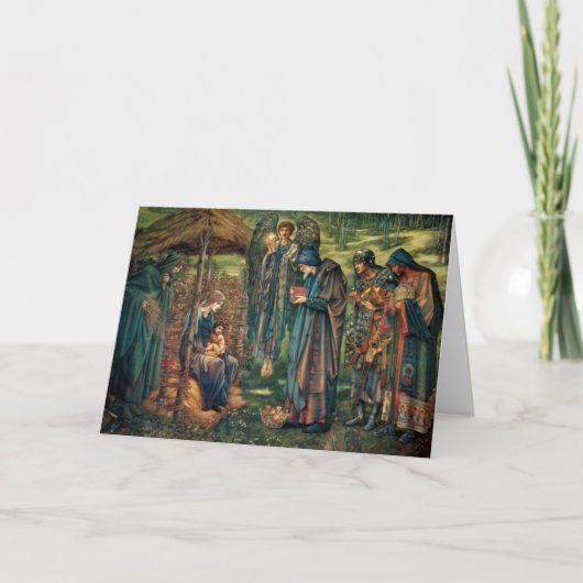 Cartes Pour Fêtes Annuelles Edward Burne-Jones : Étoile de Bethléem (Devant)