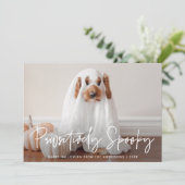 Cartes Pour Fêtes Annuelles Éffrayant de façon puissante photo d'animal de com (Debout devant)