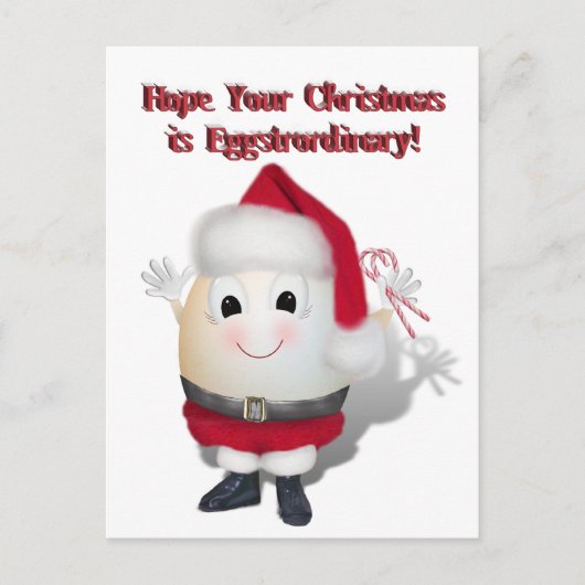 Cartes Pour Fêtes Annuelles Eggstrordinary Christmas (Devant)