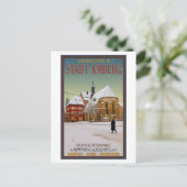 Cartes Pour Fêtes Annuelles Église Amberg Weihnachten (Debout devant)