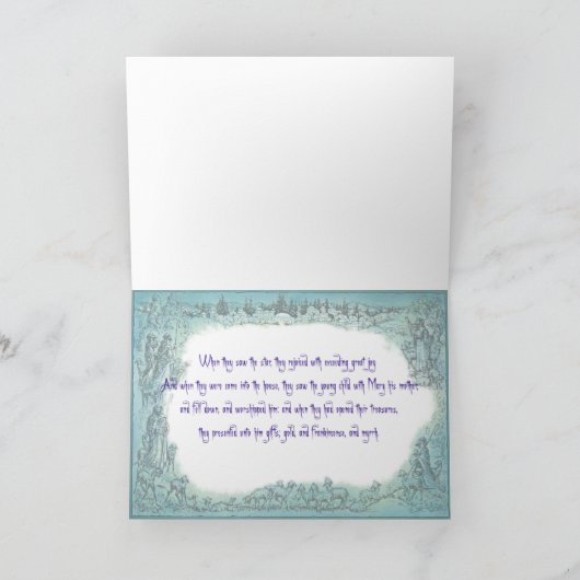 Cartes Pour Fêtes Annuelles ÉGLISE de NOËL par SHARON SHARPE (Intérieur)