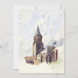 Cartes Pour Fêtes Annuelles Église Saint Germain des Prés Paris