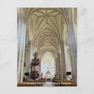 Cartes Pour Fêtes Annuelles Eglise St Michael, Cluj-Napoca, Roumanie, sur une