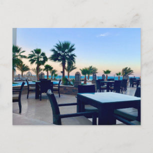 Cartes Pour Fêtes Annuelles Égypte, Hurghada Restaurant Terrasse une vue relax