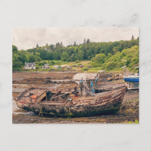 Cartes Pour Fêtes Annuelles Eigg Côtier (Devant)
