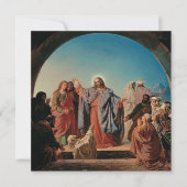 Cartes Pour Fêtes Annuelles Ekman - Jésus Wakes Lazarus (Devant)