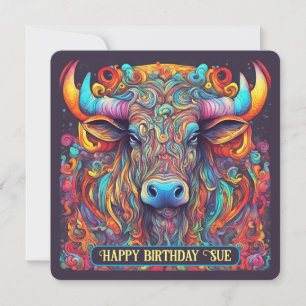 Cartes Pour Fêtes Annuelles el toro