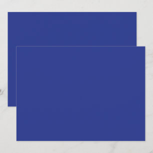 Cartes Pour Fêtes Annuelles Élégance des Fêtes Royale Bleue