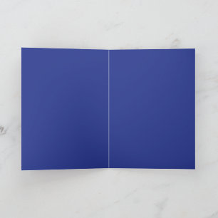 Cartes Pour Fêtes Annuelles Élégance des Fêtes Royale Bleue