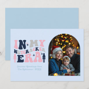 Cartes Pour Fêtes Annuelles Élégance givré Mon Noël à l'ère du casse-noisette