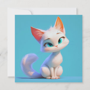Cartes Pour Fêtes Annuelles Élégance Purr-fect