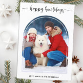 Cartes Pour Fêtes Annuelles Elégant Arch Chien Noël Personnalisé Animaux de co