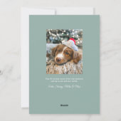 Cartes Pour Fêtes Annuelles Elégant Arch Happy Holidays Card (Dos)