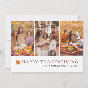 Cartes Pour Fêtes Annuelles Elégant Bon thanksgiving moderne Automne 3 Photo