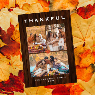 Cartes Pour Fêtes Annuelles Elégant Bon thanksgiving moderne Automne 3 Photo