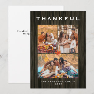 Cartes Pour Fêtes Annuelles Elégant Bon thanksgiving moderne Automne 3 Photo