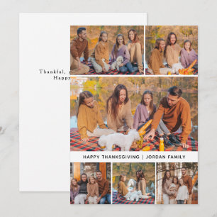 Cartes Pour Fêtes Annuelles Elégant Bon thanksgiving moderne Automne 6 Photo