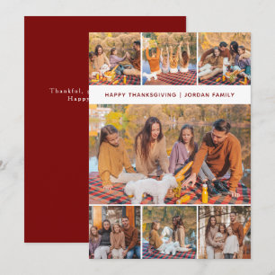 Cartes Pour Fêtes Annuelles Elégant Bon thanksgiving moderne photo d'automne