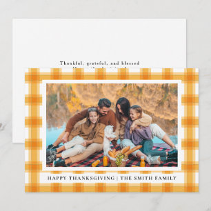 Cartes Pour Fêtes Annuelles Elégant Bon thanksgiving moderne photo d'automne