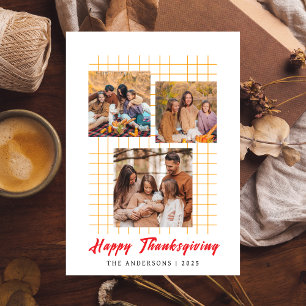 Cartes Pour Fêtes Annuelles Elégant Bon thanksgiving moderne photo d'automne
