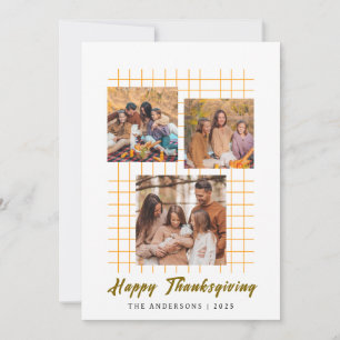 Cartes Pour Fêtes Annuelles Elégant Bon thanksgiving moderne photo d'automne