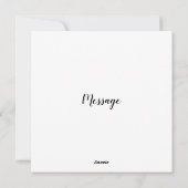 Cartes Pour Fêtes Annuelles Elégant Bow de Noël Rouge & Or Joyeux (Dos)