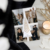 Cartes Pour Fêtes Annuelles Elegant Bow Présent À feuillage persistant Tree Ph