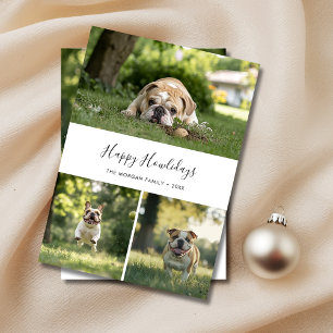 Cartes Pour Fêtes Annuelles Elégant Chien Photo Noël Joyeux Howlidays Animaux