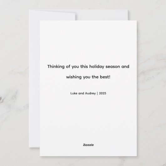 Cartes Pour Fêtes Annuelles Elegant designed Christmas Tree (Dos)