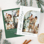 Cartes Pour Fêtes Annuelles Élégant élégant 5 PHOTO Noël Salutation<br><div class="desc">Simplement Élégant et élégant PHOTO Noël Greeting Carte de vacances. Surprenez et apportez la joie à vos proches et rendez la fête inoubliable. Pour plus de personnalisation,  cliquez sur le lien "customiser plus" et utilisez notre outil de conception pour modifier ce modèle.</div>