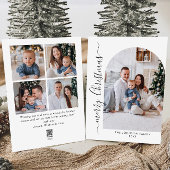 Cartes Pour Fêtes Annuelles Élégant élégant 5 PHOTO Noël Salutation