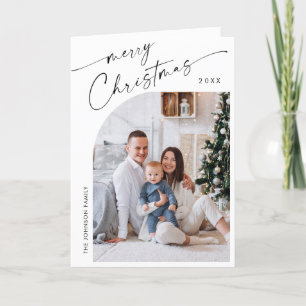 Cartes Pour Fêtes Annuelles Élégant élégant 5 PHOTO Noël Salutation