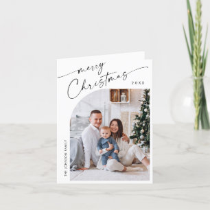 Cartes Pour Fêtes Annuelles Élégant élégant 6 PHOTO Noël Salutation