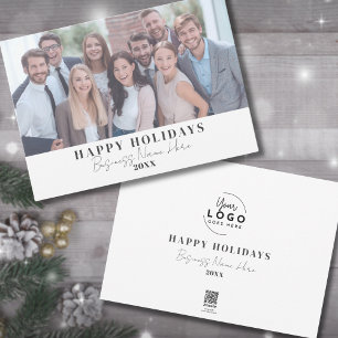 Cartes Pour Fêtes Annuelles Élégant entreprise Noël heureux