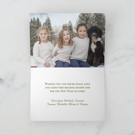 Cartes Pour Fêtes Annuelles Elégant Eucalyptus & Pine Joyeux Noël (Intérieur)