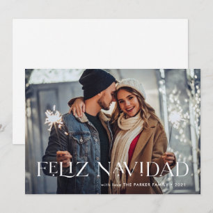 Cartes Pour Fêtes Annuelles Elegant Feliz Navidad   Une photo de Noël