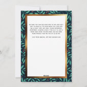 Cartes Pour Fêtes Annuelles Élégant Foliage Bonnes Fêtes photo personnalisées (Dos)