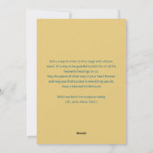 Cartes Pour Fêtes Annuelles Elegant Gold Islamic Arch Eid Mubarak Greeting (Dos)