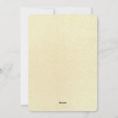 Cartes Pour Fêtes Annuelles Élégant Gold Script Joyeux Noël Photo personnalisé (Dos)