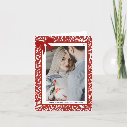 Cartes Pour Fêtes Annuelles Elegant Greeting (Devant)