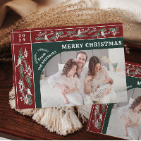 Elégant jardin botanique une photo Noël