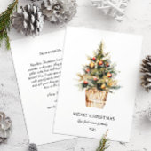 Cartes Pour Fêtes Annuelles Elégant Joyeux Arbre de Noël Non Photo