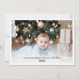 Cartes Pour Fêtes Annuelles Elégant Joyeux Noël 2024 Holly Berries Photo
