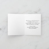 Cartes Pour Fêtes Annuelles Élégant Joyeux Noël | Luxe Aqua Mint Splatter (Intérieur)