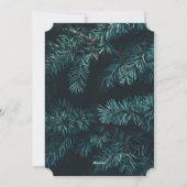 Cartes Pour Fêtes Annuelles Élégant Joyeux Noël | Photo en couple (Dos)