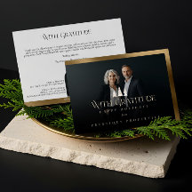 Elegant Luxury Real Estate Modern Gold Black Happy