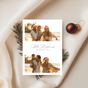 Cartes Pour Fêtes Annuelles Élégant Mele Kalikimaka plage 2 Photo