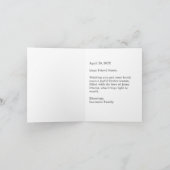 Cartes Pour Fêtes Annuelles Elégant message de Pâques (Intérieur)