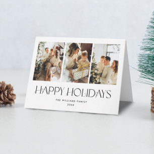 Cartes Pour Fêtes Annuelles Élégant minimaliste moderne Noël 5 photo
